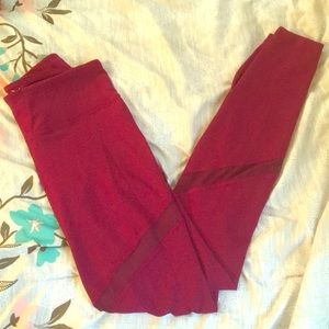 Cut out Pink Workout Leggings